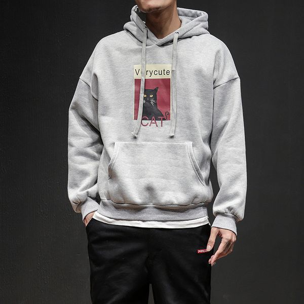 2019 new arrival mens hoodies print design casual pullover sweatshirt hoody large size hip hop style hoodie men, Black
2019 new arrival mens hoodies print design casual pullover sweatshirt hoody large size hip hop style hoodie men, Black