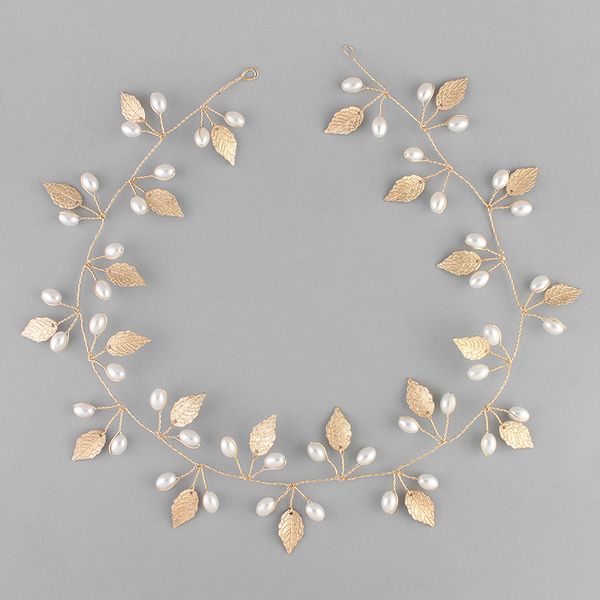 slbridal gorgeous handmade gold leaf faux pearls flower wedding headband hair vine bridal hair accessories bridesmaids women, Golden;white
slbridal gorgeous handmade gold leaf faux pearls flower wedding headband hair vine bridal hair accessories bridesmaids women, Golden;white
