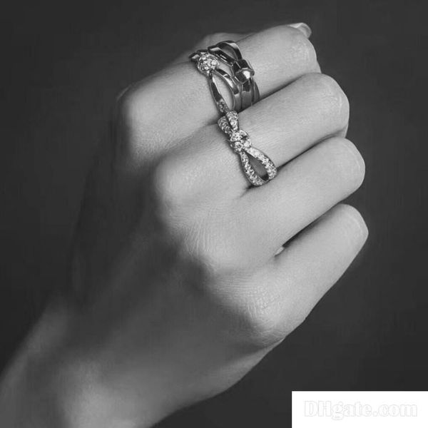 cluster rings 2019 spring and summer new latest classic bow cross ring, Golden;silver
cluster rings 2019 spring and summer new latest classic bow cross ring, Golden;silver
