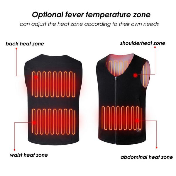 usb charging heating cold warm electric heated vest jacket coat sports outdoors skiing skating electric heated vest, Gray;blue
usb charging heating cold warm electric heated vest jacket coat sports outdoors skiing skating electric heated vest, Gray;blue