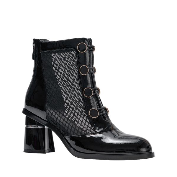 fashion autumn ankle boots black women shoes patent leather elegant round toe thick heels classic lady boots
fashion autumn ankle boots black women shoes patent leather elegant round toe thick heels classic lady boots
