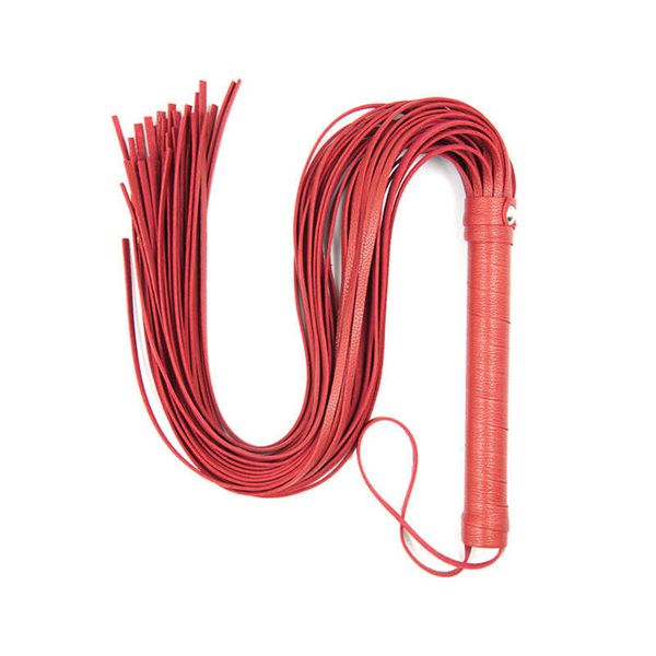 supplies leather whip passion flirting whip female male red flirting couple loose toys