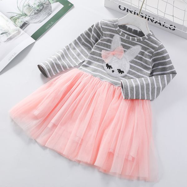 Striped Girls Dress Long Sleeve Kids Flower Dresses Children Rabbit Vestidos 2019 Girls Dresses Autumn Cute Kids Dress For Girl
Striped Girls Dress Long Sleeve Kids Flower Dresses Children Rabbit Vestidos 2019 Girls Dresses Autumn Cute Kids Dress For Girl