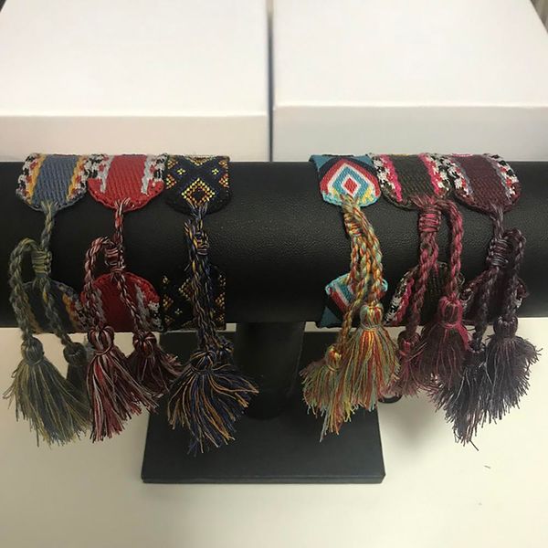 brand d fashion jewelry for men women handmade cotton signture embroidery designer bracelet woven bangle fabrics luxury jewelry, Black
brand d fashion jewelry for men women handmade cotton signture embroidery designer bracelet woven bangle fabrics luxury jewelry, Black