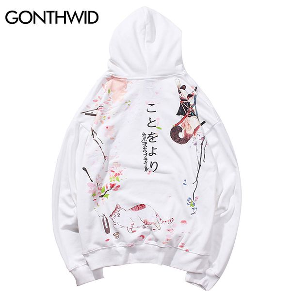 japanese style funny cat cherry blossoms flowers print sweatshirts hoodies harajuku hip hop pullover streetwear, Black
japanese style funny cat cherry blossoms flowers print sweatshirts hoodies harajuku hip hop pullover streetwear, Black