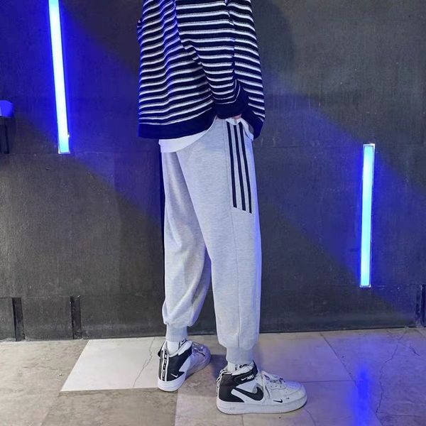 men causal pants new ins style fashion overalls casual pure colour comfortable trousers men's cargo pants male haren, Black
men causal pants new ins style fashion overalls casual pure colour comfortable trousers men's cargo pants male haren, Black