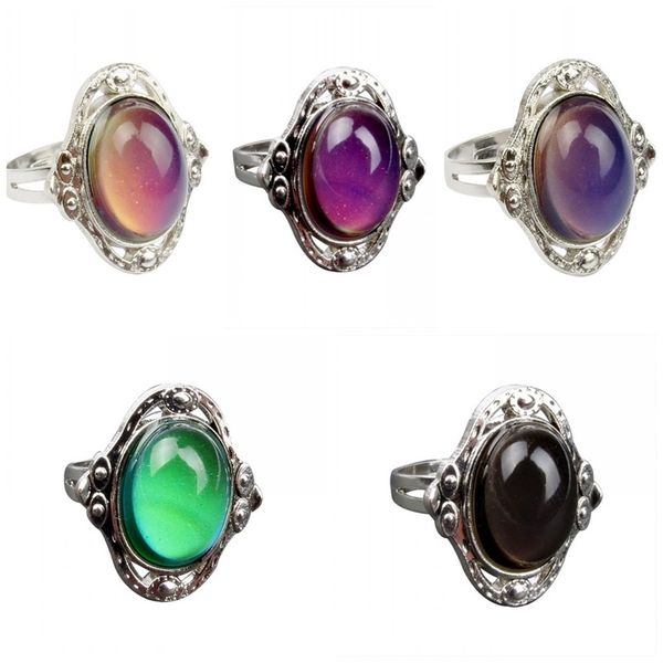 retro color change mood ring alloy temperature control colors changeable adjustable cuff rings of women girls jewelry 2hr e1, Silver
retro color change mood ring alloy temperature control colors changeable adjustable cuff rings of women girls jewelry 2hr e1, Silver
