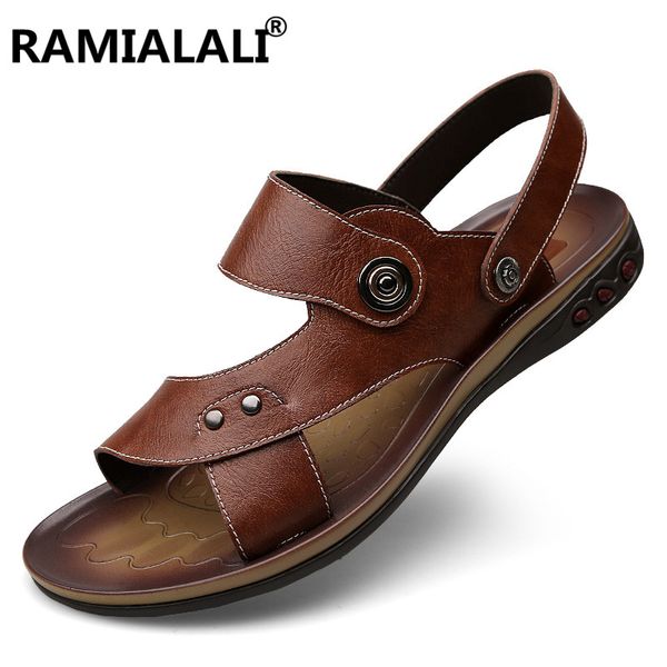 big size 37-47 men genuine leather sandals breathable comfortable summer shoes fashion flat male sandals, Black
big size 37-47 men genuine leather sandals breathable comfortable summer shoes fashion flat male sandals, Black