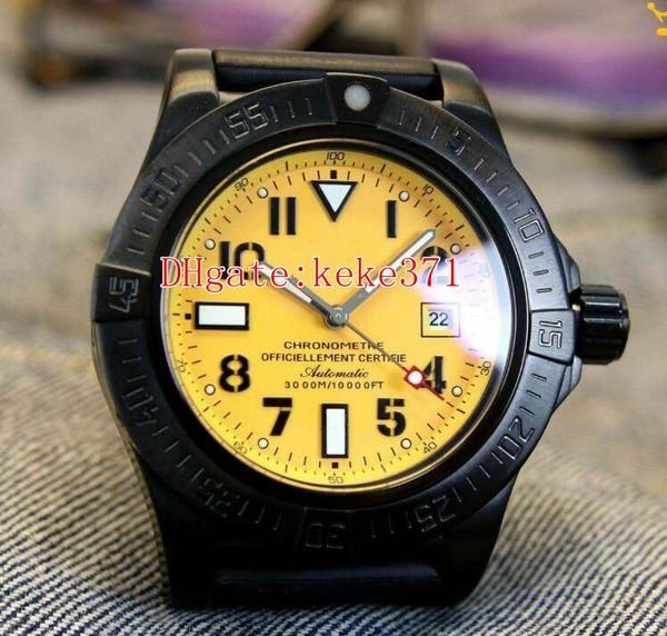 excellent wristwatches 45mm avenger ii seawolf a17330 stainless steel yellow dial rubber bands automatic mechanical mens watch watches, Slivery;brown
excellent wristwatches 45mm avenger ii seawolf a17330 stainless steel yellow dial rubber bands automatic mechanical mens watch watches, Slivery;brown