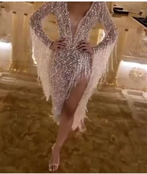 evening dress youself aljasmi larourjoisie maxi dresses scoop neck asymmetrical mid calf long sleeve pearl split tassel sequins zipper, Black;pink
evening dress youself aljasmi larourjoisie maxi dresses scoop neck asymmetrical mid calf long sleeve pearl split tassel sequins zipper, Black;pink