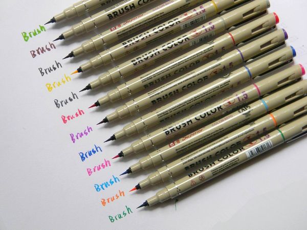 superior different color needle 1.5mm drawing brush pen for painting art markers, Black;red
superior different color needle 1.5mm drawing brush pen for painting art markers, Black;red