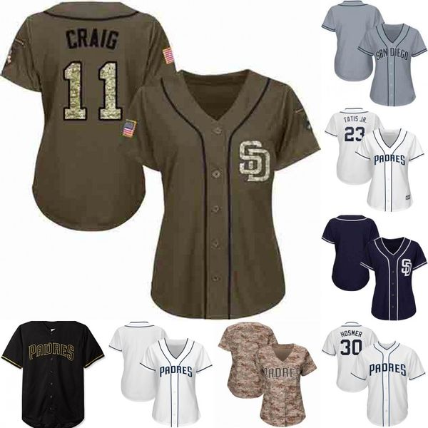 Womens & Youth San Diego 23 Fernando Tatis Jr. 13 Manny Machado 4 Wil Myers 30 Eric Hosmer 24 Alex Dickerson Padres Baseball Jerseys
Womens & Youth San Diego 23 Fernando Tatis Jr. 13 Manny Machado 4 Wil Myers 30 Eric Hosmer 24 Alex Dickerson Padres Baseball Jerseys