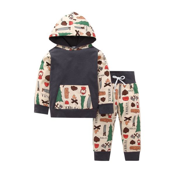2019 new printed casual baby two-piece children's sweater 0-3 years old, White
2019 new printed casual baby two-piece children's sweater 0-3 years old, White