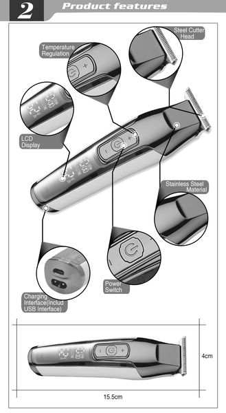 kemei professional hair clipper lcd display baldheaded beard hair trimmer for barber maquina de cortar electric haircut machine bwkf bwdhu
kemei professional hair clipper lcd display baldheaded beard hair trimmer for barber maquina de cortar electric haircut machine bwkf bwdhu