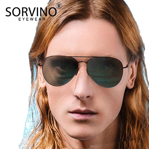 sorvino retro pilot pchromic sunglasses men polarized brand designer 2019 90s black aviation uv sun glasses big shades sp252, White;black
sorvino retro pilot pchromic sunglasses men polarized brand designer 2019 90s black aviation uv sun glasses big shades sp252, White;black