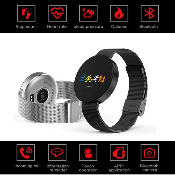 gejian fashion women smart watch ip67 waterproof blood pressure heart rate monitor call reminder sport watches for ios android, Slivery;brown
gejian fashion women smart watch ip67 waterproof blood pressure heart rate monitor call reminder sport watches for ios android, Slivery;brown