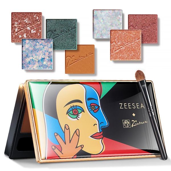 zeesea новый пикассо 7 цветов палитра теней для век пигментированный блеск мерцание матовый водонепроницаемый тени для век макияж глазурован
zeesea новый пикассо 7 цветов палитра теней для век пигментированный блеск мерцание матовый водонепроницаемый тени для век макияж глазурован