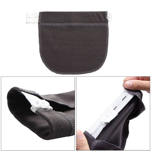 pregnant maternity pants belt elastic waist extending button comfortable clothes, White
pregnant maternity pants belt elastic waist extending button comfortable clothes, White