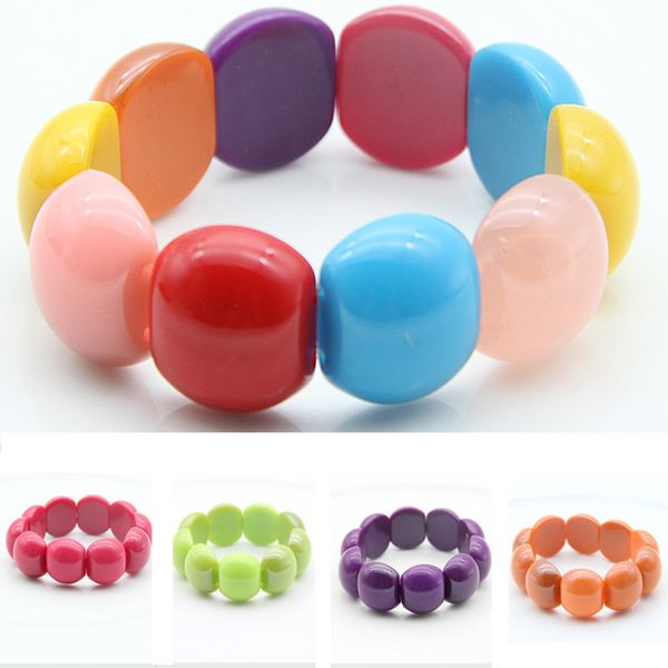 2019 new fashion bracelet bohemian romantic acrylic bracelet color resin color for women casual travel accessories, Black
2019 new fashion bracelet bohemian romantic acrylic bracelet color resin color for women casual travel accessories, Black