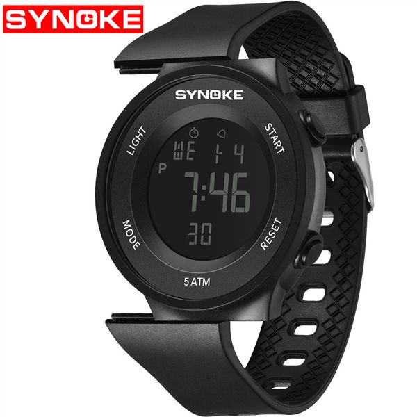 synoke men sport watch 50m waterproof dive wristwatch for male clocks led digital watches zegarek sportowy students boy gifts #a, Slivery;brown
synoke men sport watch 50m waterproof dive wristwatch for male clocks led digital watches zegarek sportowy students boy gifts #a, Slivery;brown