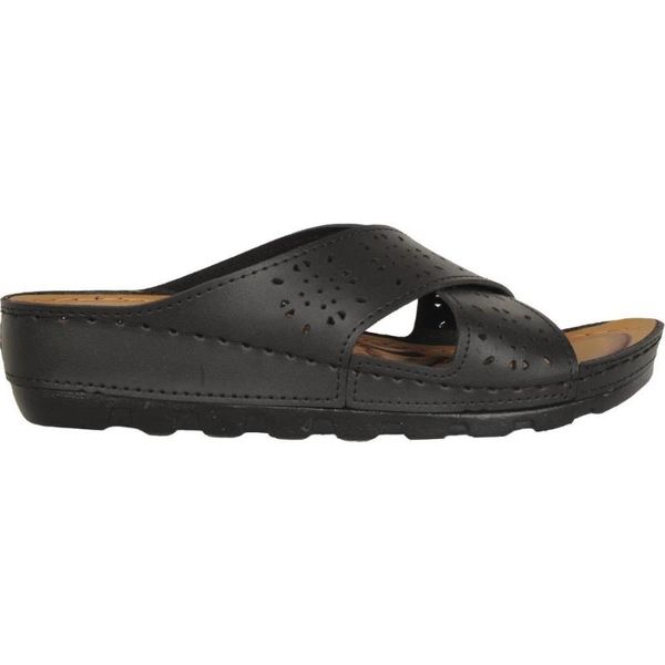 fogs f206 black daily casual bottom female slippers 37 fogs