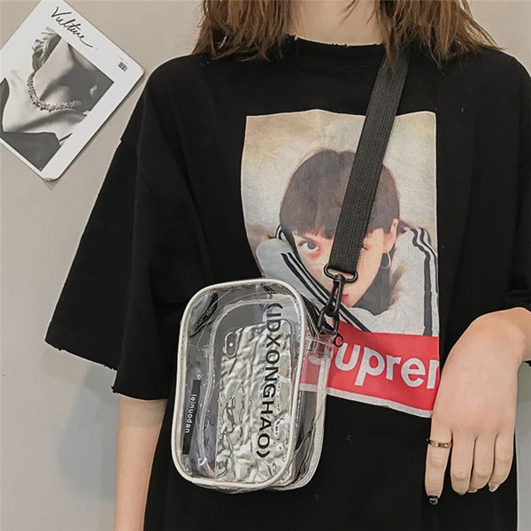 jelly bag tote handtasche umhängetasche frauen transparent pvc clear alphabet letter mesh messenger bags
jelly bag tote handtasche umhängetasche frauen transparent pvc clear alphabet letter mesh messenger bags