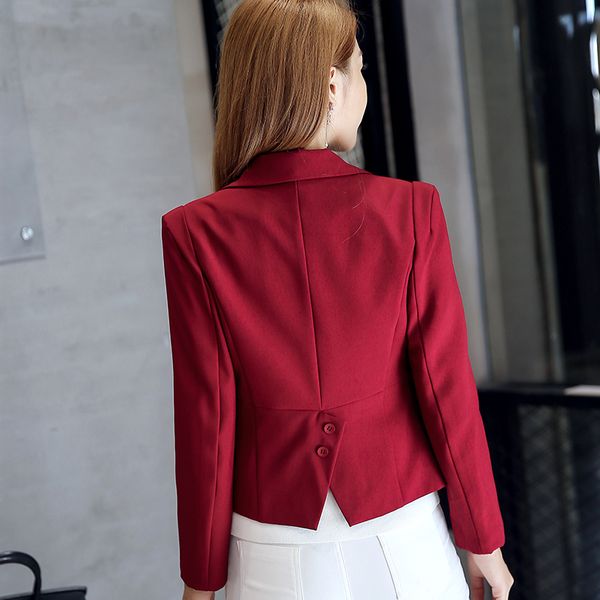 весна-лето новый корейский моды с длинным рукавом сплошной цвет blazer простой короткая куртка-стиль женская одежда, White;black
весна-лето новый корейский моды с длинным рукавом сплошной цвет blazer простой короткая куртка-стиль женская одежда, White;black