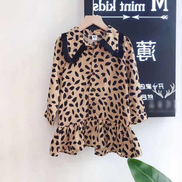 2019 autumn new arrival girls fashion leopard dress kids long sleeve dresses y200317, Red;yellow
2019 autumn new arrival girls fashion leopard dress kids long sleeve dresses y200317, Red;yellow