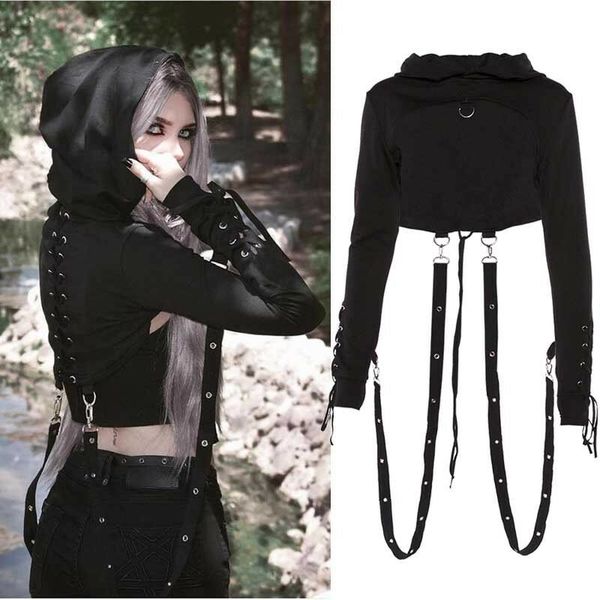 new fashion women halloween gothic punk hooded hoodies jacket coat long sleeve sweater cosplay fashion cool, Black;brown
new fashion women halloween gothic punk hooded hoodies jacket coat long sleeve sweater cosplay fashion cool, Black;brown