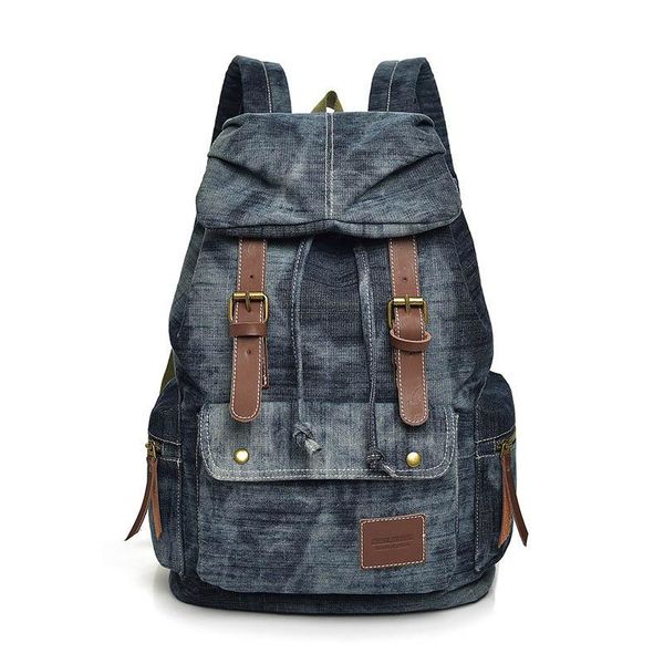vintage denim backpack schoolbags handbag splashproof lapbackpack large capacity rucksack for boys and girls backpack hot
vintage denim backpack schoolbags handbag splashproof lapbackpack large capacity rucksack for boys and girls backpack hot