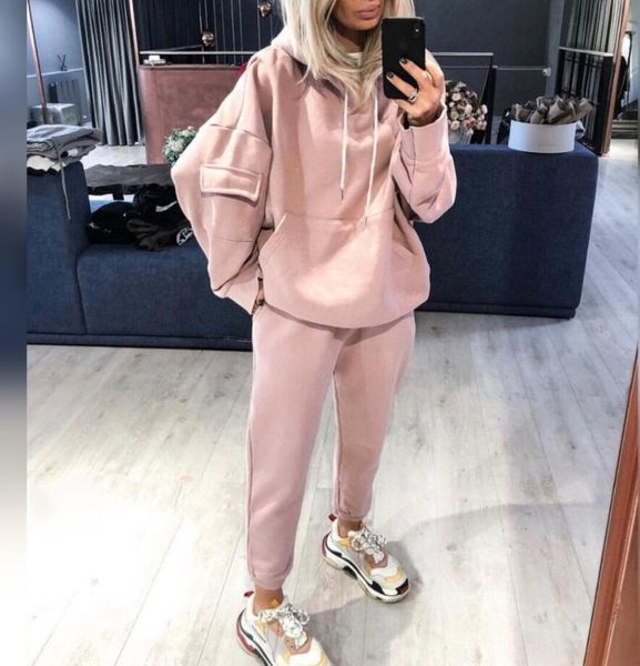 women's sport suits 2019 new tracksuit women sweatshirt and joggers sets autumn winter two-piece sets women jacket coat + trousers, White
women's sport suits 2019 new tracksuit women sweatshirt and joggers sets autumn winter two-piece sets women jacket coat + trousers, White