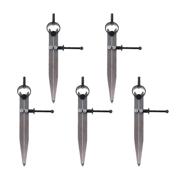 5 pieces divider calipers carbon steel leathercraft tool set - 200mm(7.87
5 pieces divider calipers carbon steel leathercraft tool set - 200mm(7.87