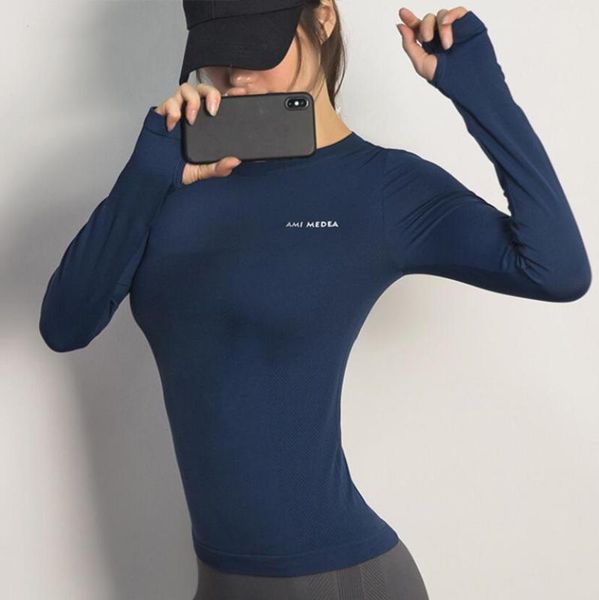 women letter printing sport shirts solid color high elastic gym yoga running breathable long sleeve t-shirts, White;red
women letter printing sport shirts solid color high elastic gym yoga running breathable long sleeve t-shirts, White;red