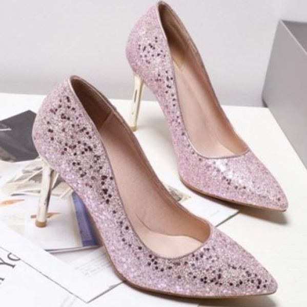 2019 women's shoes in spring and autumn with new style high heel fine heel pointed end @202, Black 
2019 women's shoes in spring and autumn with new style high heel fine heel pointed end @202, Black