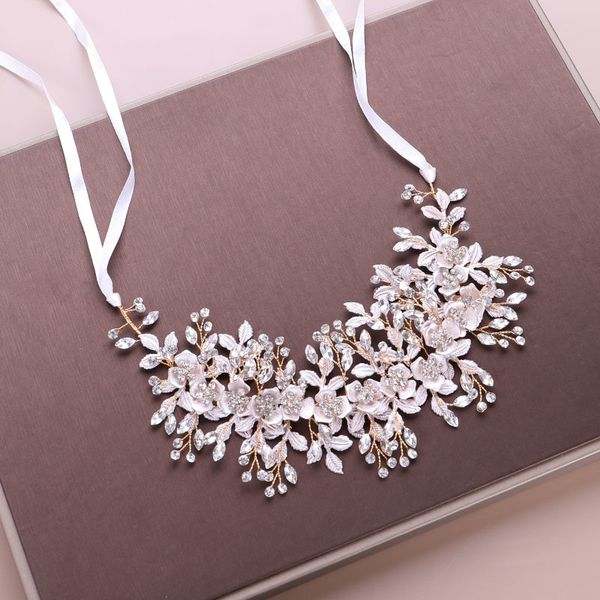 forseven shining crystal leaf headband hairbands headdress for bridal bride wedding hair jewelry women girl dating ornaments, Golden;white
forseven shining crystal leaf headband hairbands headdress for bridal bride wedding hair jewelry women girl dating ornaments, Golden;white