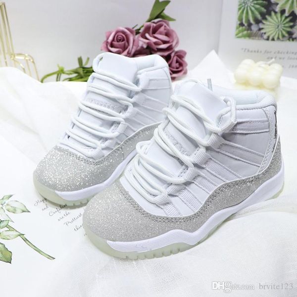 2020 дети 11 11s space jam разводят concord metallic silver 11 статическая светоотражающие баскетбол обувь дети gym мальчики девочки кроссов, Black
2020 дети 11 11s space jam разводят concord metallic silver 11 статическая светоотражающие баскетбол обувь дети gym мальчики девочки кроссов, Black