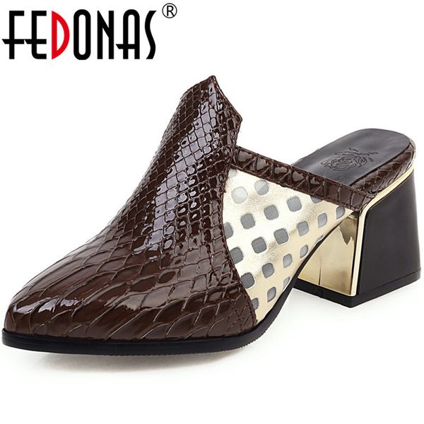 fedonas 2020 color matching women shoes quality thick heels pumps spring summer show off mules working prom shoes woman, Black
fedonas 2020 color matching women shoes quality thick heels pumps spring summer show off mules working prom shoes woman, Black