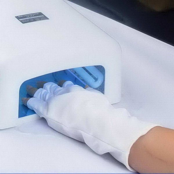 new nail gloves ptherapy gloves radiation protection portable manicure tools wsh99, Silver
new nail gloves ptherapy gloves radiation protection portable manicure tools wsh99, Silver