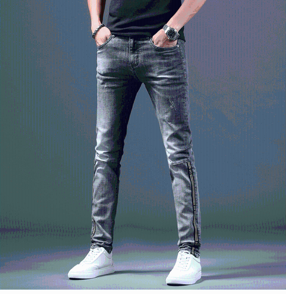 ww5890 fashion men's jeans 2020 runway european design party style men's clothing, Blue
ww5890 fashion men's jeans 2020 runway european design party style men's clothing, Blue