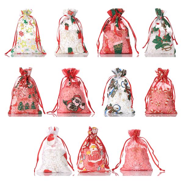 10pcs christmas organza pouches gift bags candy packaging festival supply party wedding gift bags christmas decor
10pcs christmas organza pouches gift bags candy packaging festival supply party wedding gift bags christmas decor