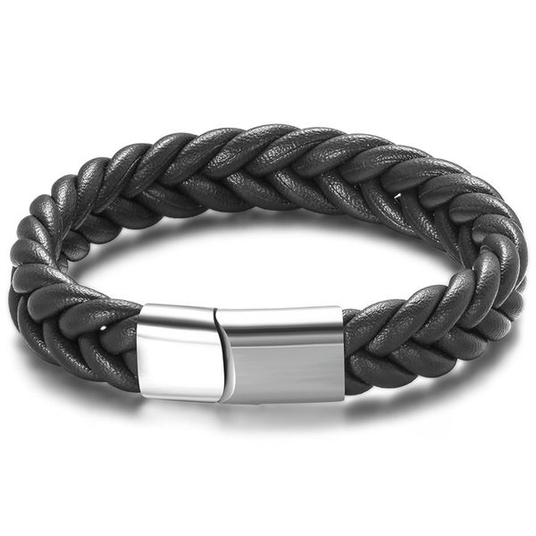2020 european fashion jewelry simple men's titanium steel leather bracelet crystal from austrian 2 colors fit party, Golden;silver
2020 european fashion jewelry simple men's titanium steel leather bracelet crystal from austrian 2 colors fit party, Golden;silver