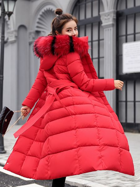 wholesale cotton women's thickening slim winter knee-length long new coat, Black
wholesale cotton women's thickening slim winter knee-length long new coat, Black