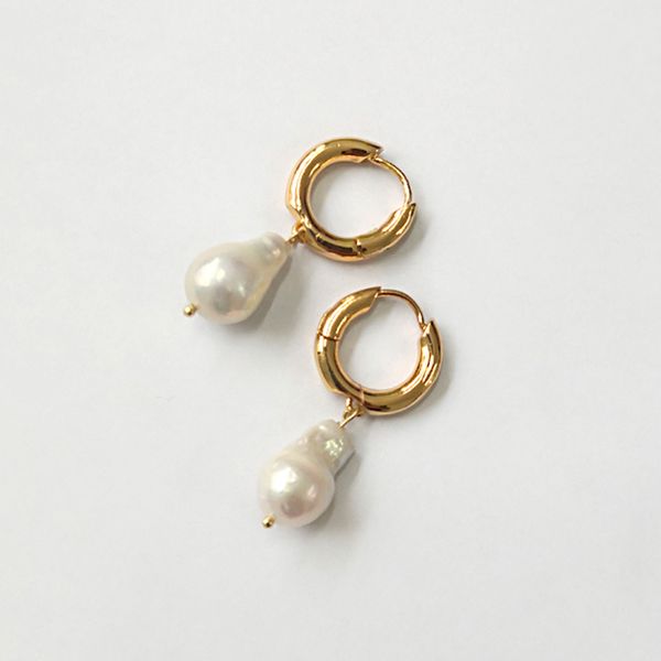 peri'sbox 2019 natural baroque freshwater pearl drop earrings gold small circle large white pearl earrings for women pearl charm, Golden
peri'sbox 2019 natural baroque freshwater pearl drop earrings gold small circle large white pearl earrings for women pearl charm, Golden