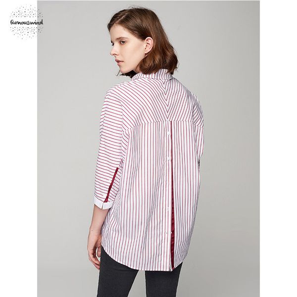 autumn women blouses mujer shirts ol style three quarter batwing sleeve and shirt hem blusas striped 2019, White
autumn women blouses mujer shirts ol style three quarter batwing sleeve and shirt hem blusas striped 2019, White