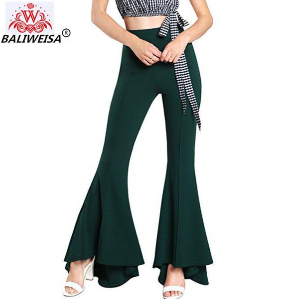 baliweisa 2019 spring autumn flare pants women long trousers ladies elastic high waist slim plus size, Black;white
baliweisa 2019 spring autumn flare pants women long trousers ladies elastic high waist slim plus size, Black;white