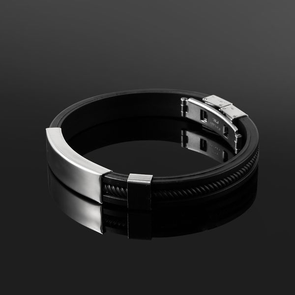 1pc classic punk style stainless steel bangles black bracelet clasp wristband jewelry for men cuff bracelet accessories
1pc classic punk style stainless steel bangles black bracelet clasp wristband jewelry for men cuff bracelet accessories