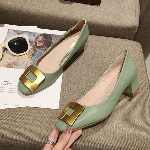 new 2020 high heels women shoes elegant office ladies shoes fashion brand woman party square heels 3.5cm yx2160, Black
new 2020 high heels women shoes elegant office ladies shoes fashion brand woman party square heels 3.5cm yx2160, Black
