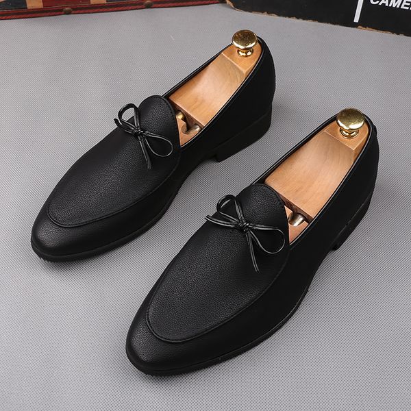 new black bowtie leather shoes for men fashion dress shoes evening wedding daily office suit prom shoe chaussures hommes
new black bowtie leather shoes for men fashion dress shoes evening wedding daily office suit prom shoe chaussures hommes