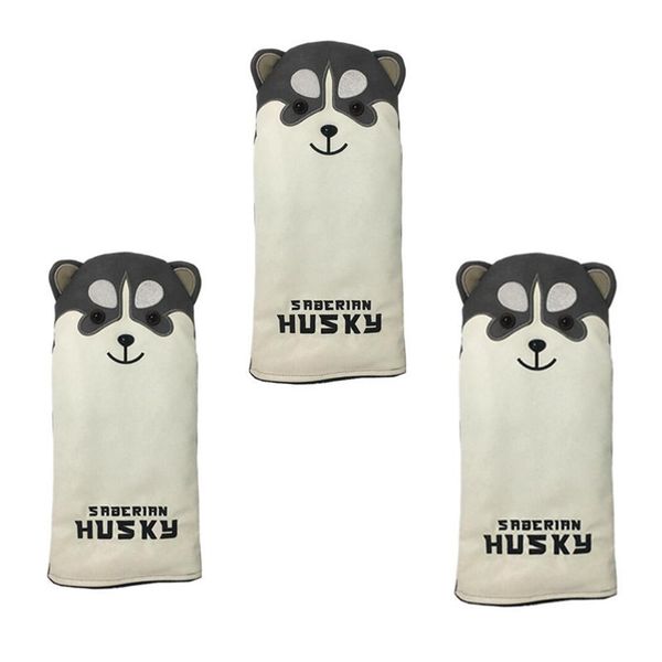 lovely husky golf driver head cover cartoon animal #1 #3 #5 #7 woods pu leather headcover dustproof covers
lovely husky golf driver head cover cartoon animal #1 #3 #5 #7 woods pu leather headcover dustproof covers