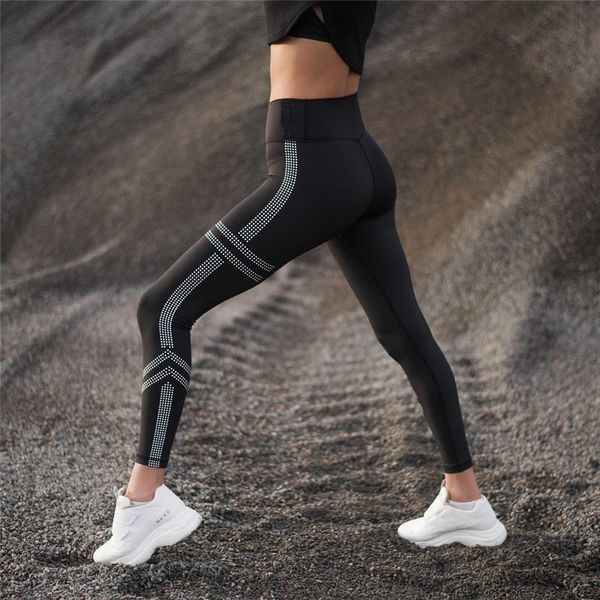  3d dot prints high waist gyms fitness leggings fashion casual leggings slim elastic breathable yoga women leggings, Black
 3d dot prints high waist gyms fitness leggings fashion casual leggings slim elastic breathable yoga women leggings, Black